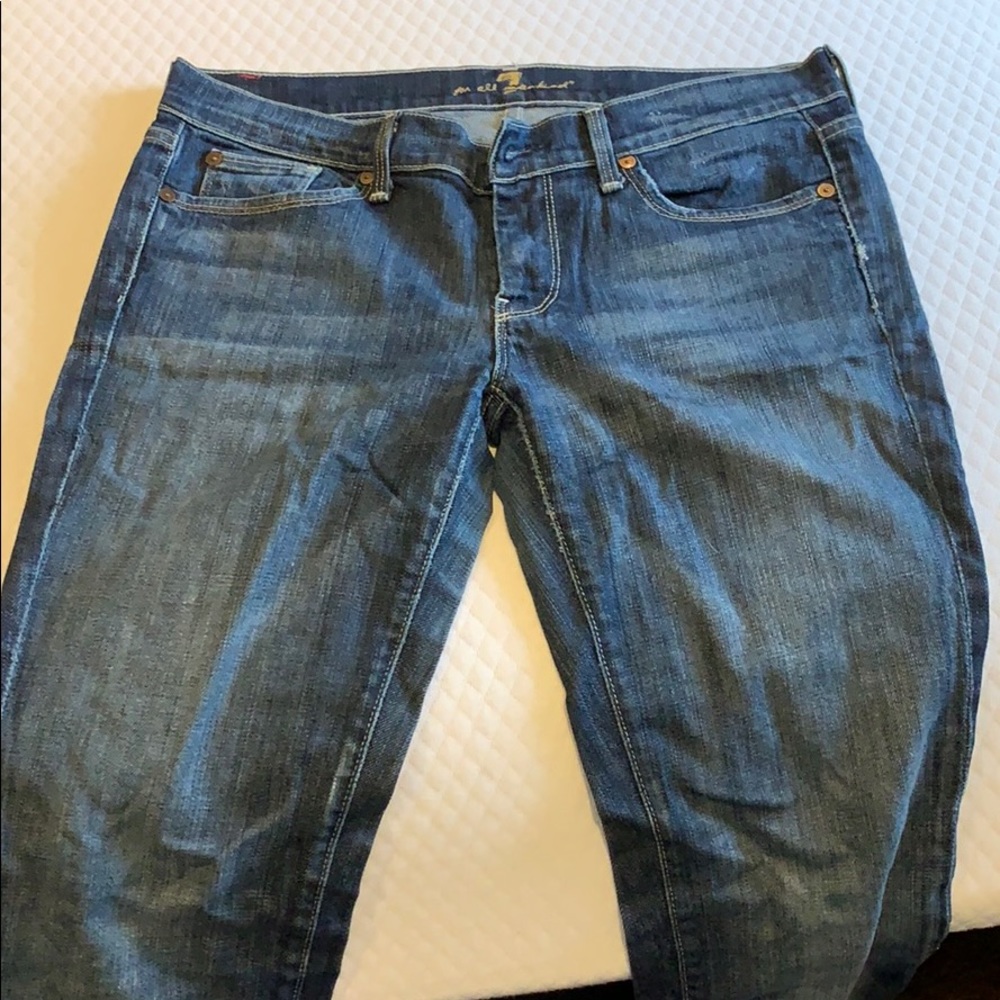 7 for all Mankind skinny jeans